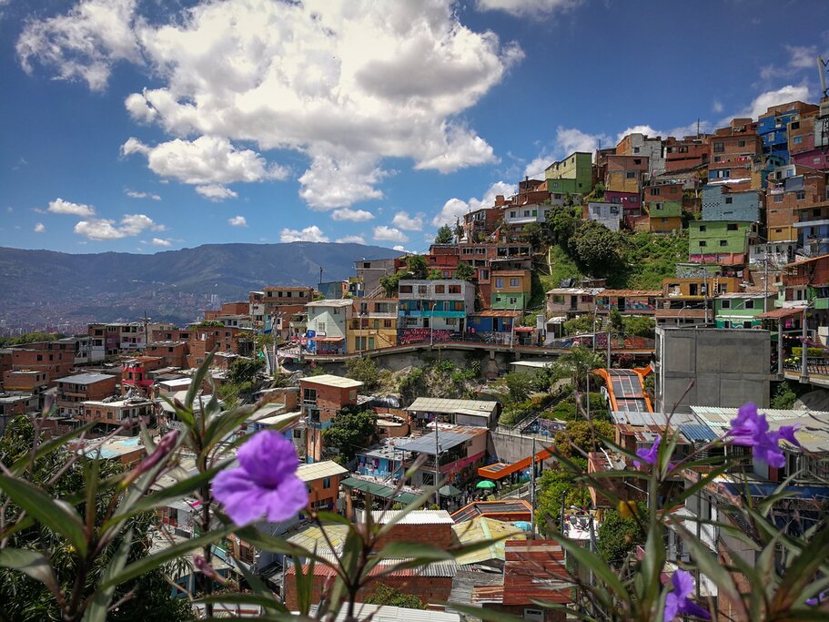 Graffiti art in Medellín's Comuna 13