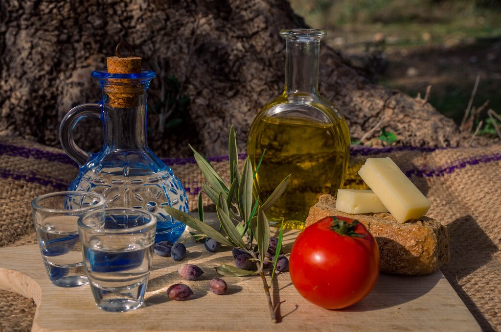 Olive oil tasting