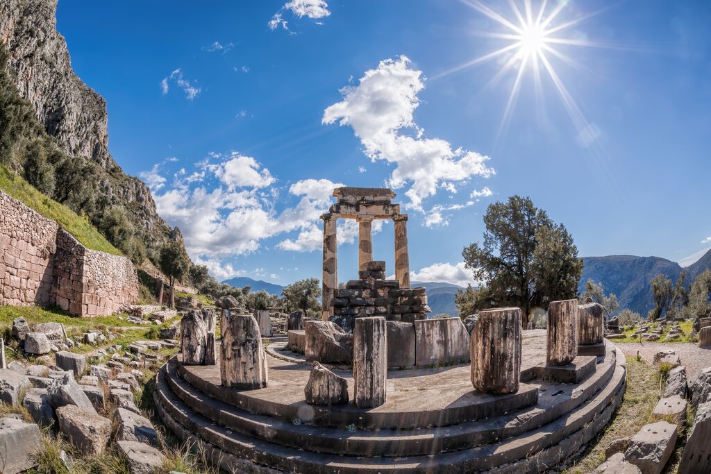 Temple of Athena at Delphi