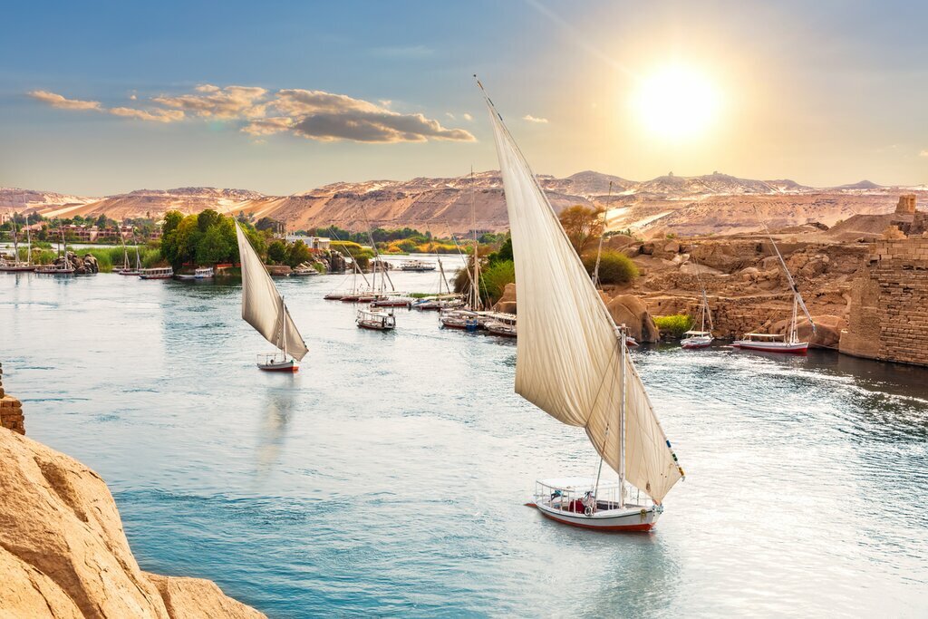 Views from the Nile River