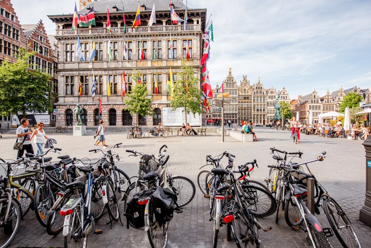 Antwerp guided cycling excursion - hidden gems