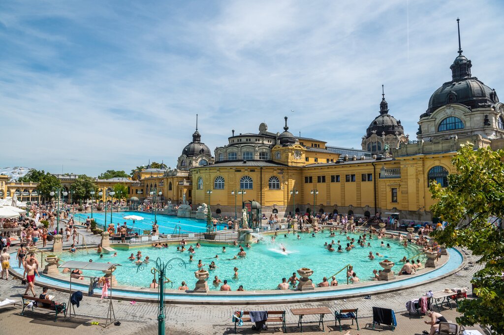 Thermal Baths at City Park, Budapest