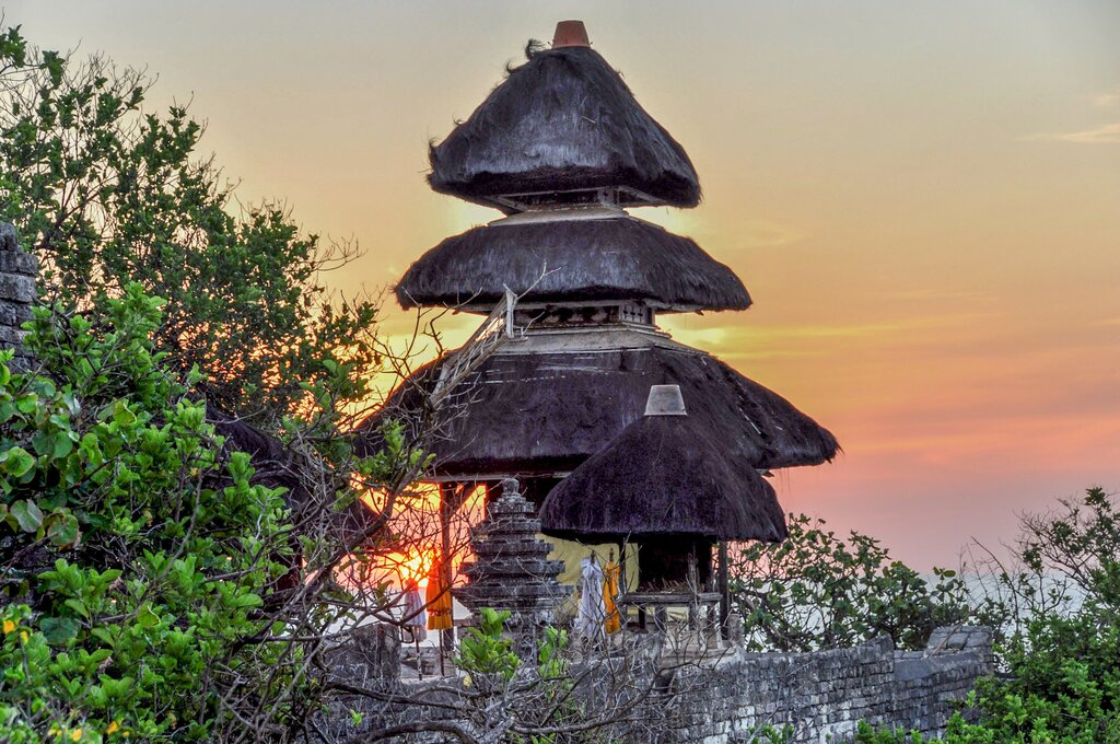 View of Uluwatu Temple