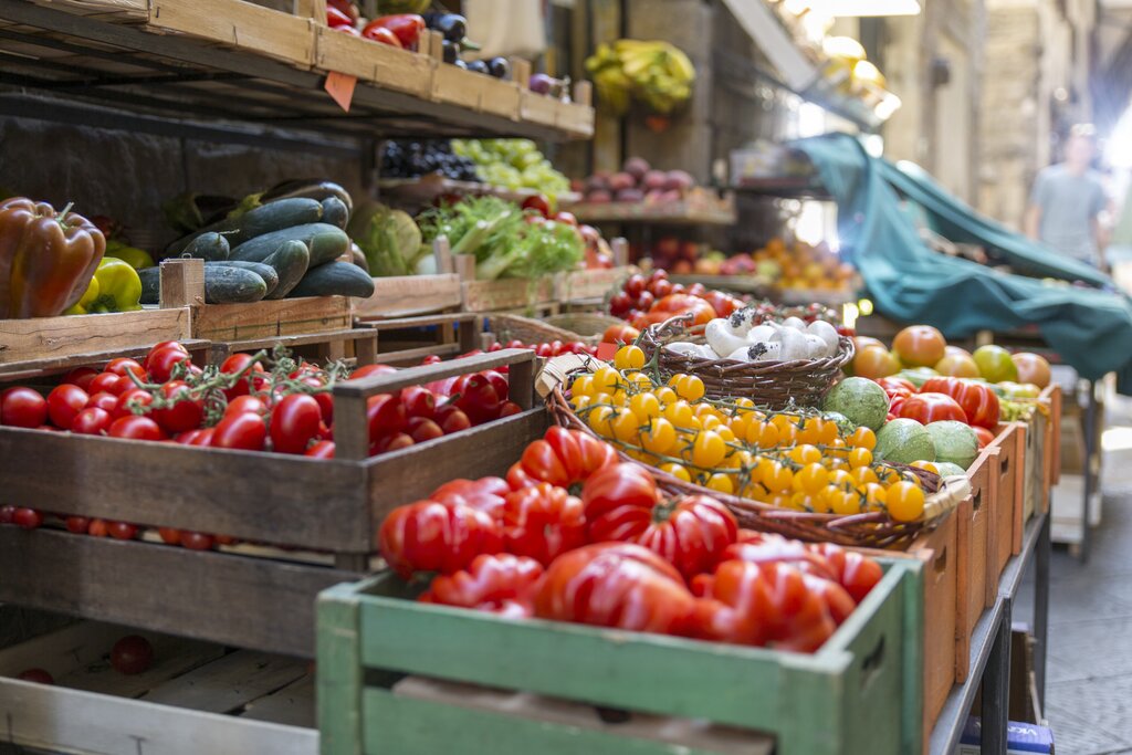Vendors in Syntagma District, Athens