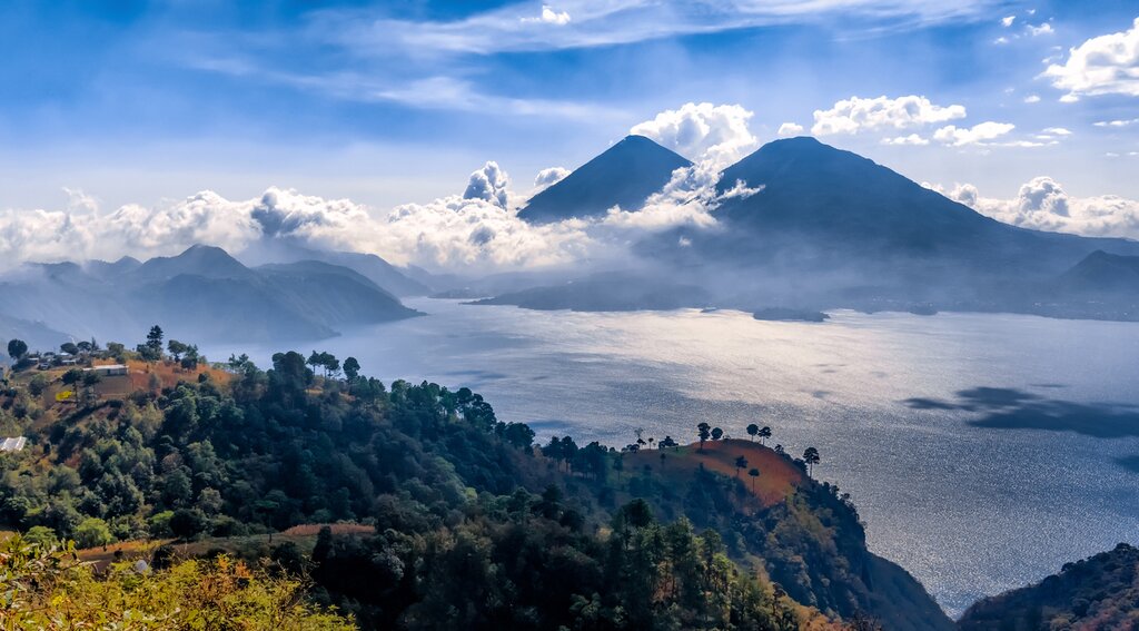 Sail across sparkling Lake Atitlán