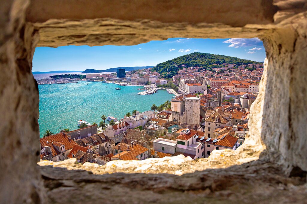 View from Diocletian's Palace