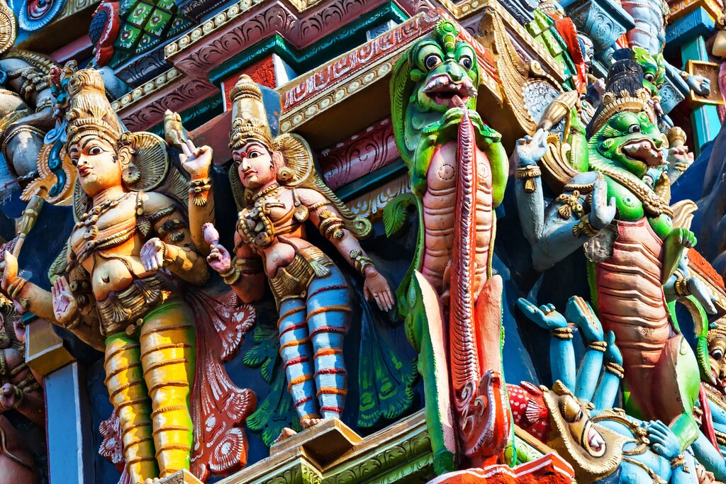 Sri Meenakshi Amman Temple detail
