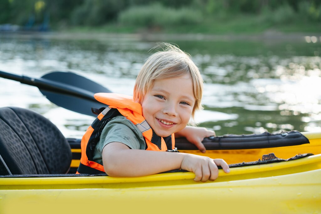 Kayaking on Lake Atitlan