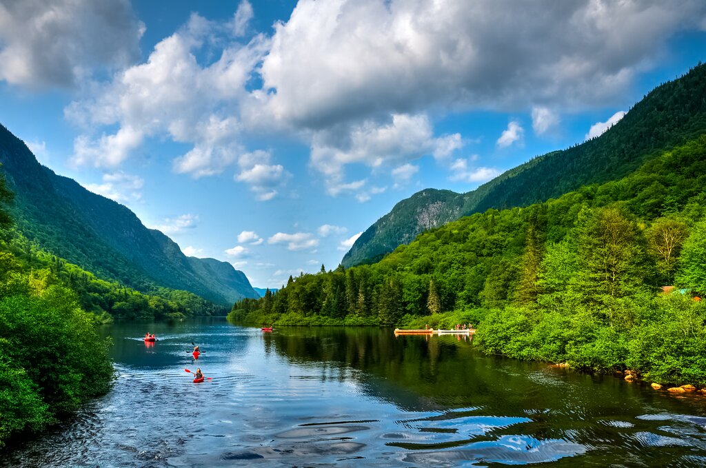  Rent a kayak and paddle down the Jacques-Cartier River just outside  Québec City