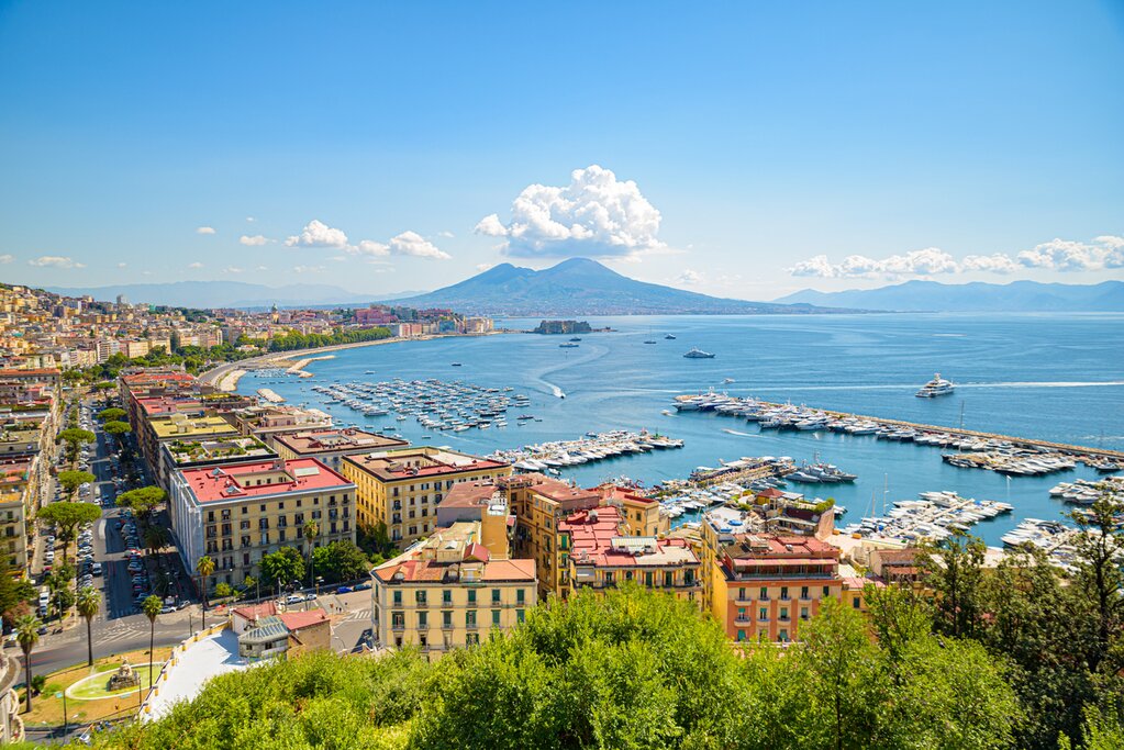 Sunrise over Naples