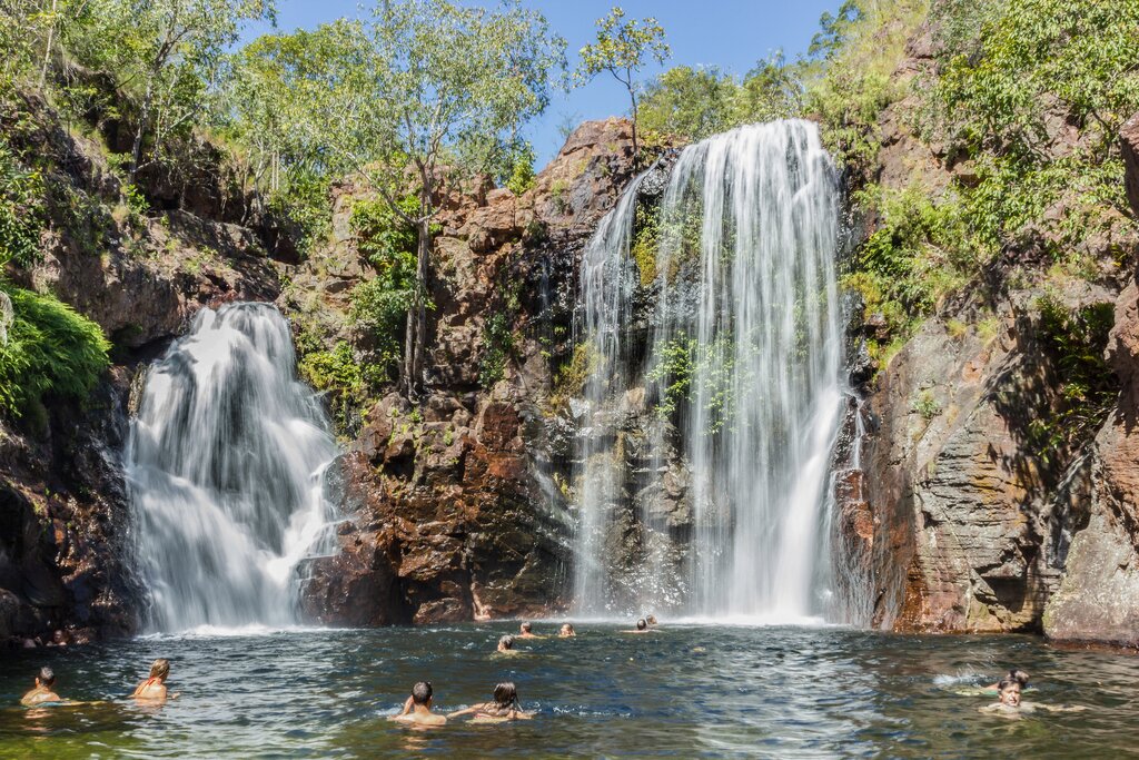 Swimming at Litchfield National Park