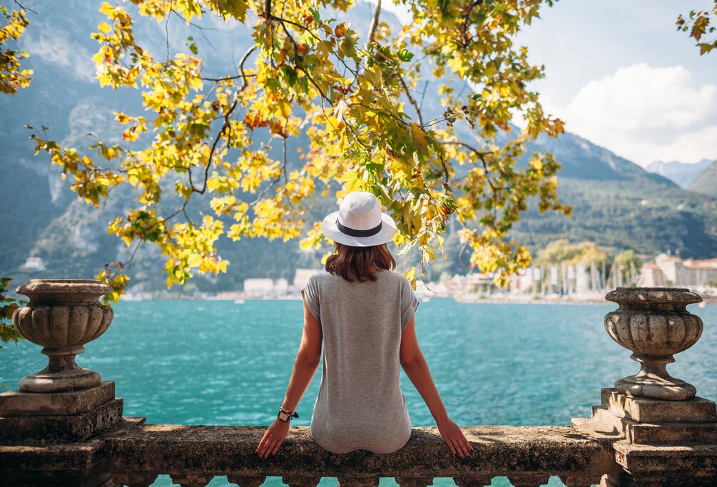 You'll find plenty of compelling spots to soak up the views in Lake Garda