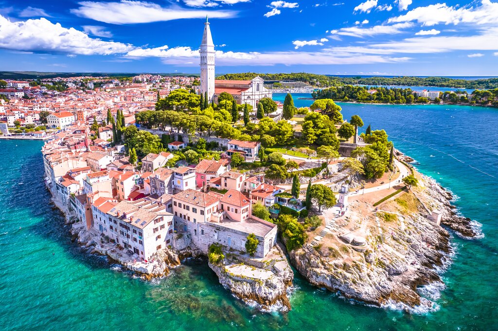 Spend three nights in the beautiful coastal city of Rovinj