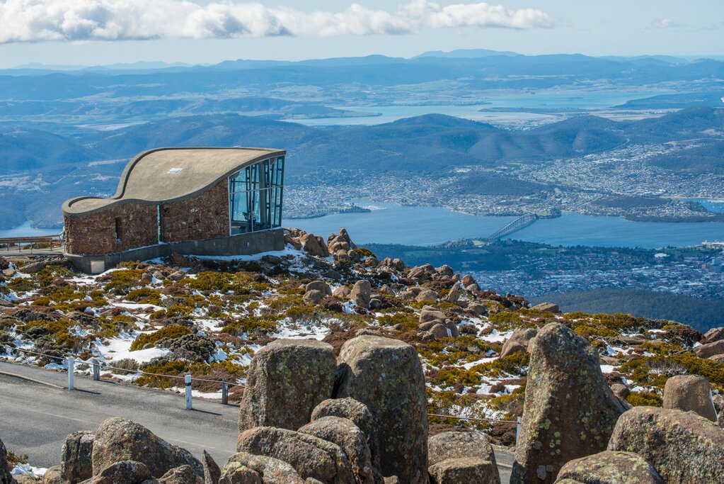 Top of Mt.Wellington