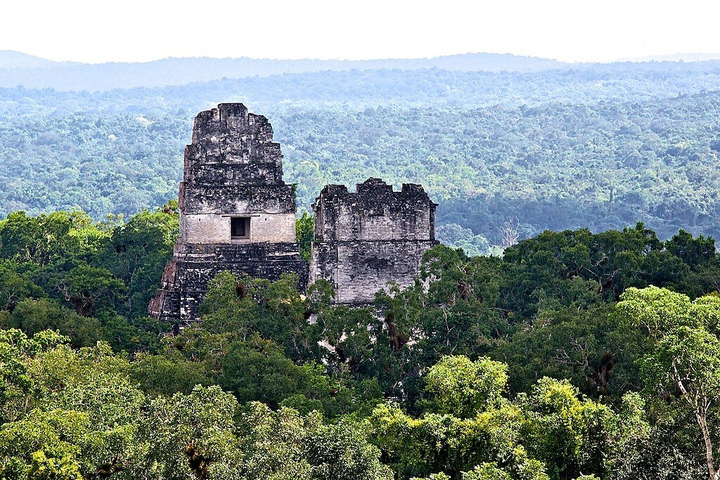 Maya ruins in Guatemala