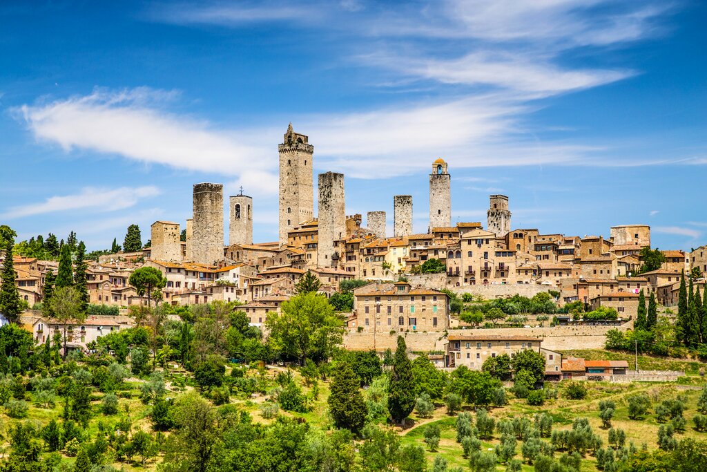 Self-guided tour of San Gimignano