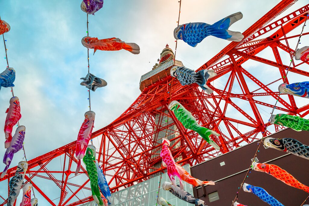 Children's Day, Tokyo tower