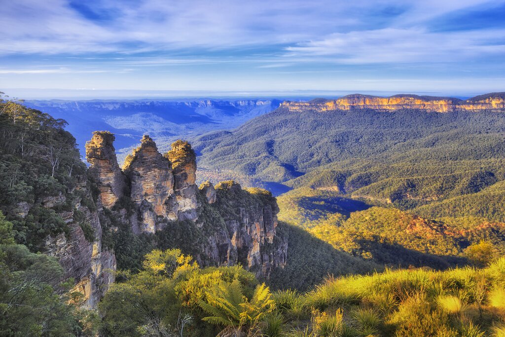 Three sisters" in Blue Mountains