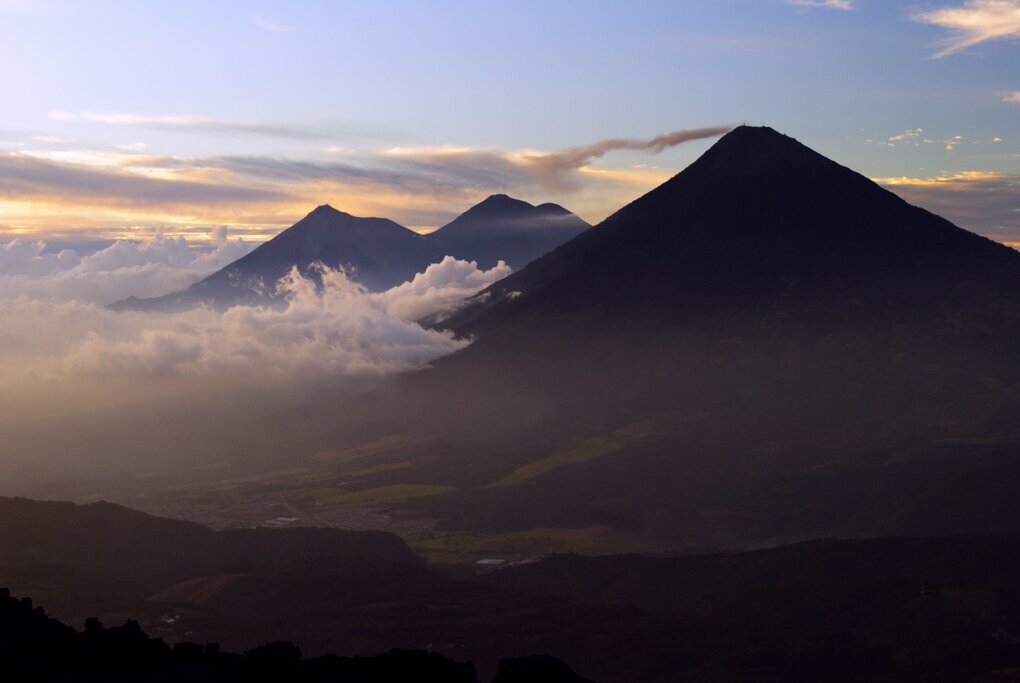 Guatemala volcanoe