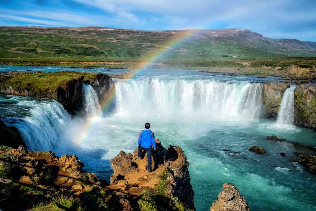 Godafoss Waterfall