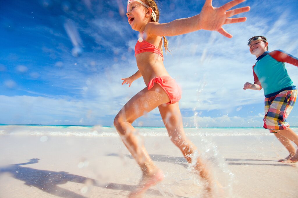Make memories with the kids on the glorious white sand beaches