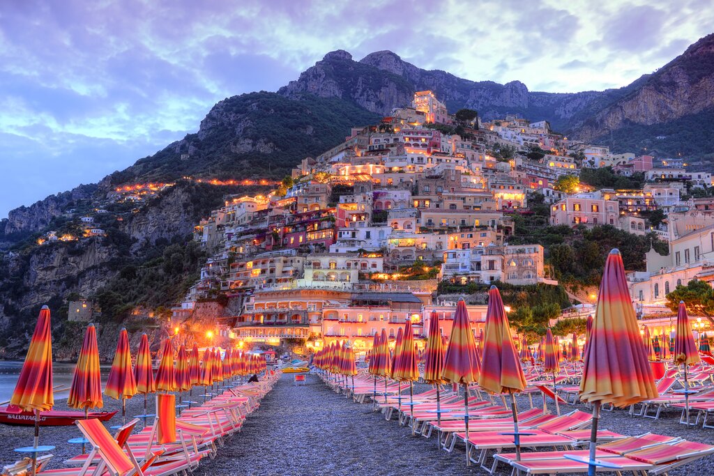 This romantic getaway wraps up on the Amalfi Coast in Positano