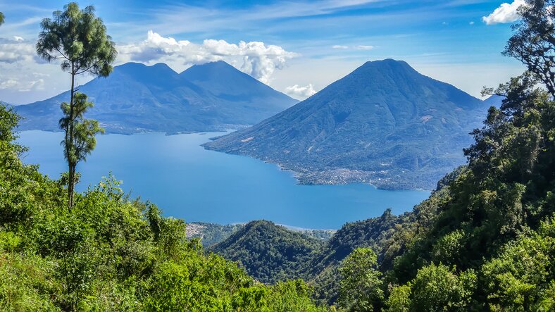 View of Lake Atitlán