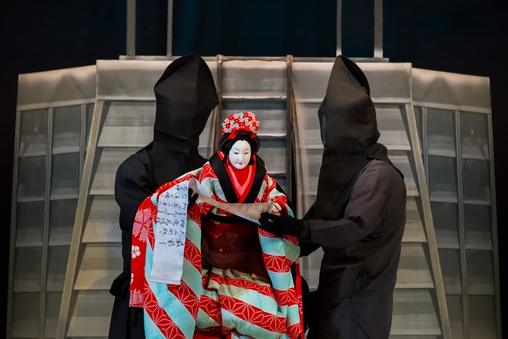 Experience Bunraku, traditional Japanese puppet theater