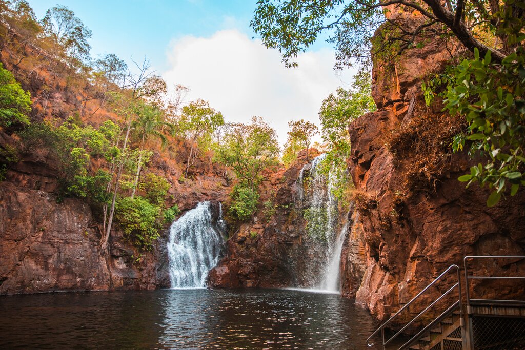 Florence Falls in Litchfield National Park