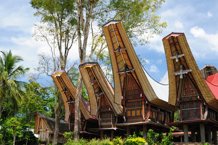 Explore the royal family tombs in Tana Toraja