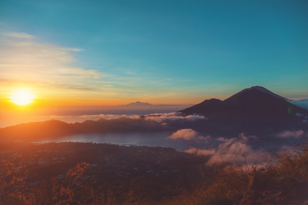 Mount Batur in Bali