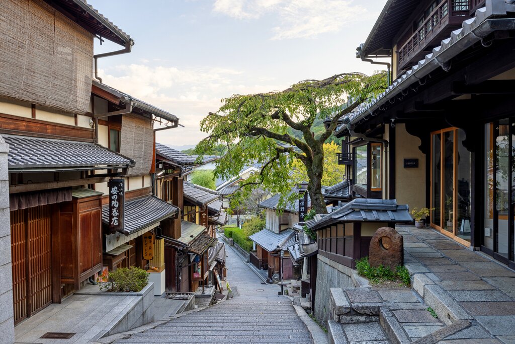 Kiyomizu Temple is a popular landmark in Kyoto