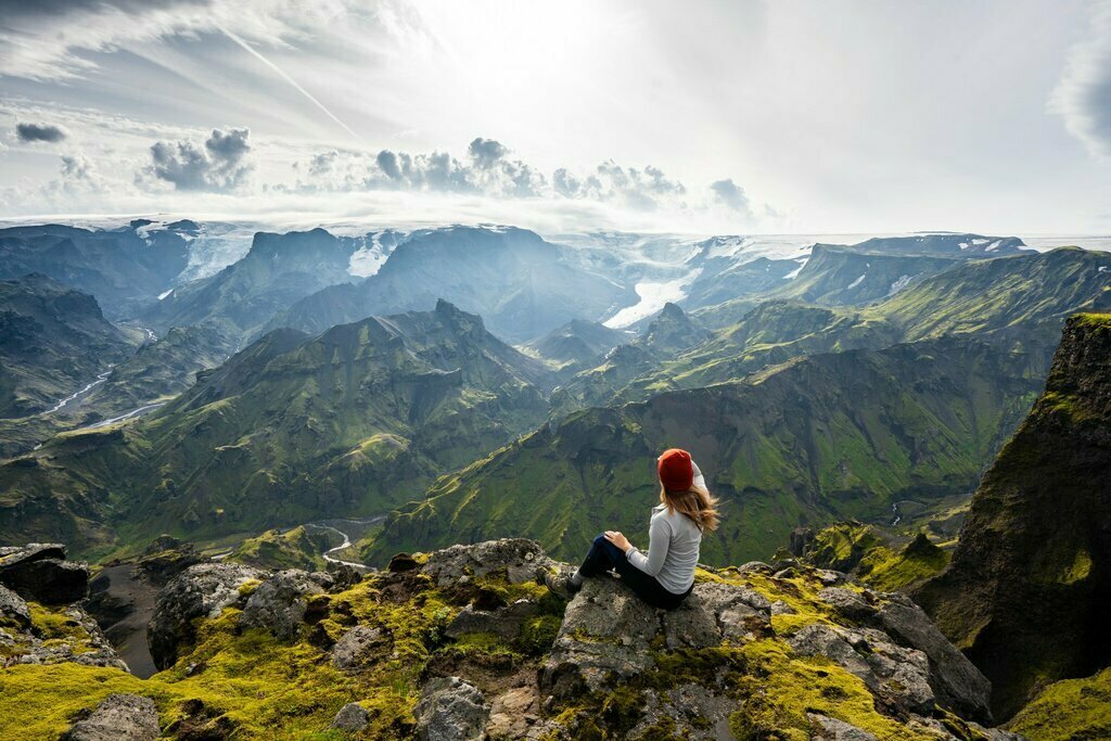 You'll traverse incredible Icelandic landscapes on the four-day Laugavegur Trek