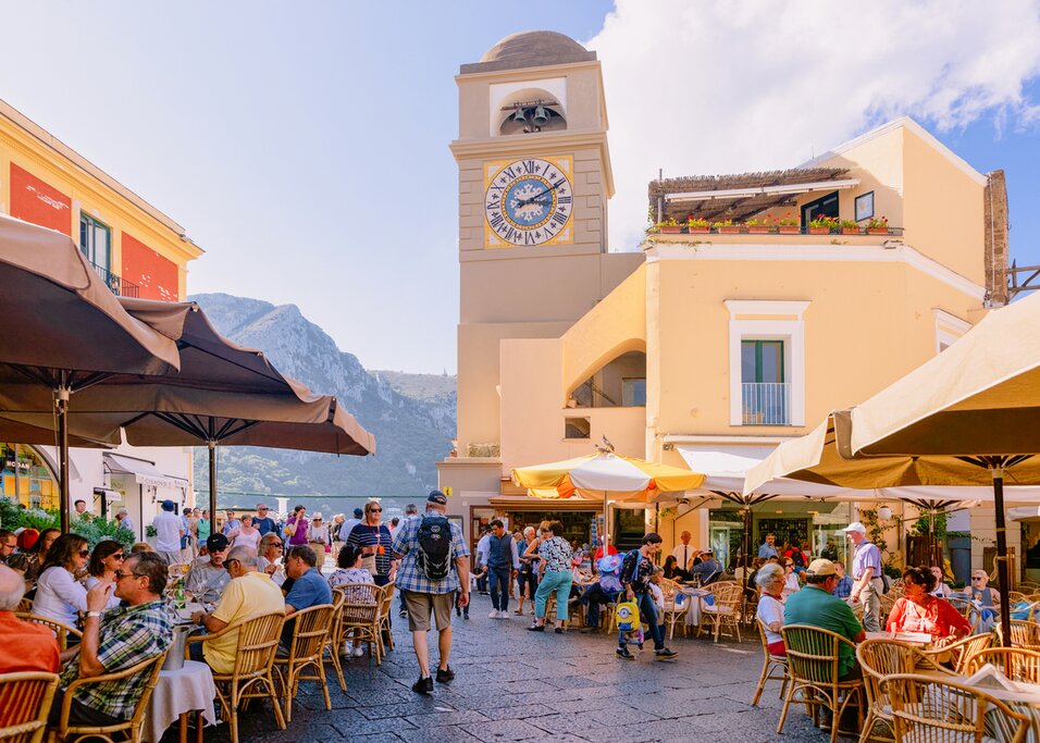 You'll find plenty of delicious places to lunch on Capri