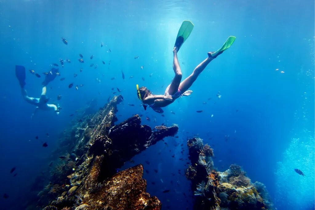 Diving in Tulamben