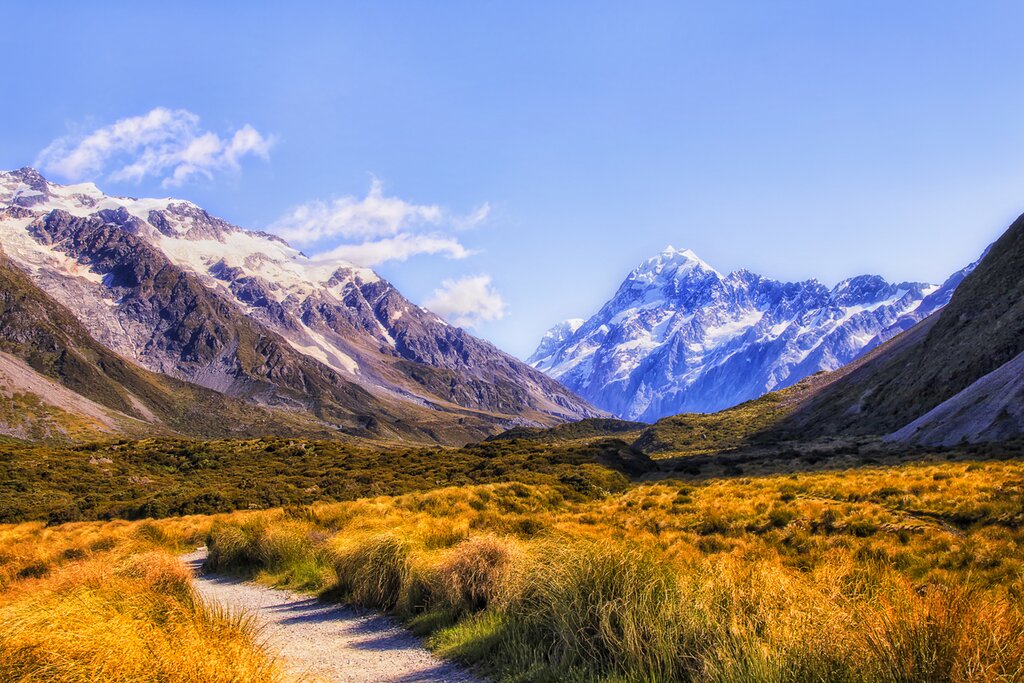 Hike the Hooker Valley Track in New Zealand