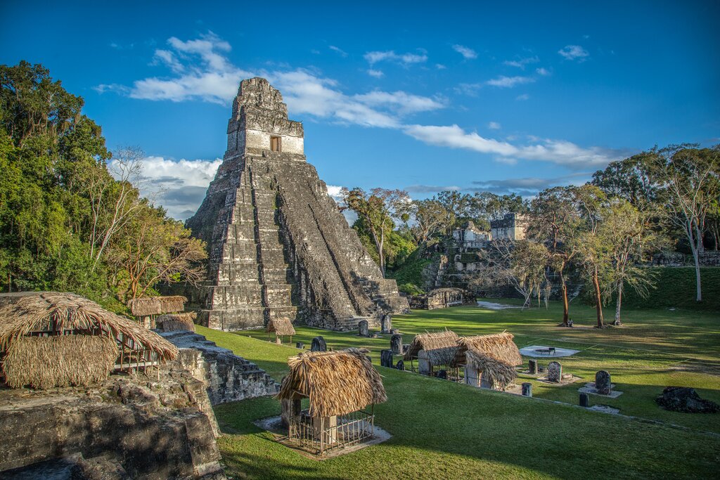 The Great Jaguar Temple in Tikal