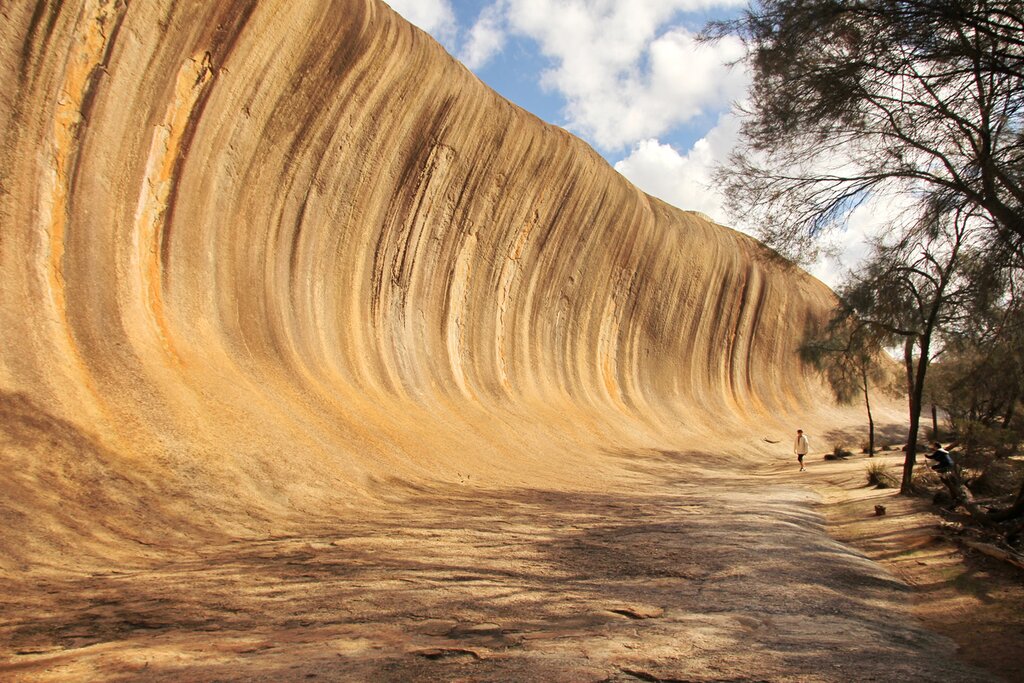 Check out the natural phenomenon that is Wave Rock
