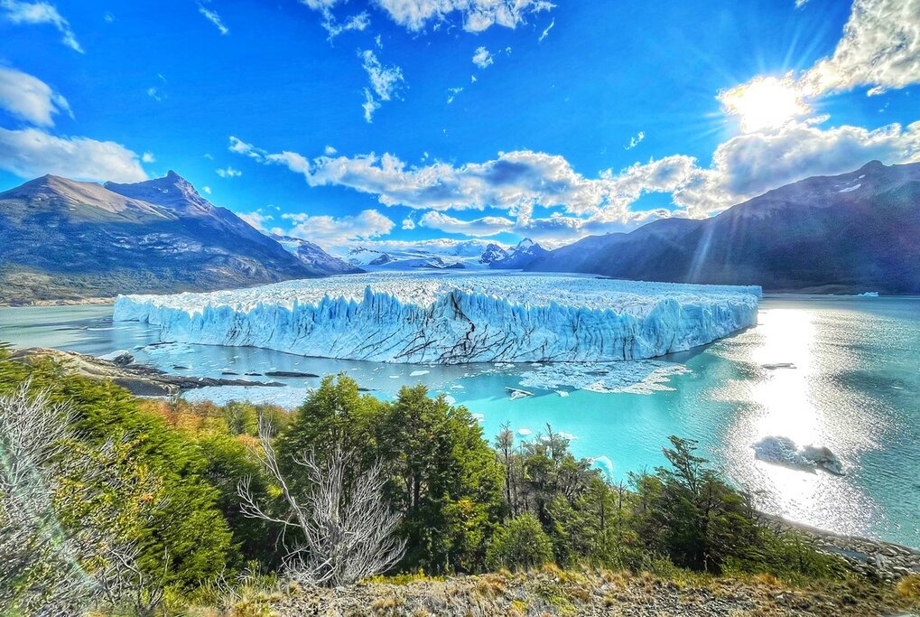 Hike across the largest advancing glacier on Earth at Perito Moreno