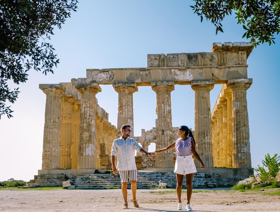 Spend a day road tripping around Sicily, stopping at highlights like the Selinunte Archaeological Park