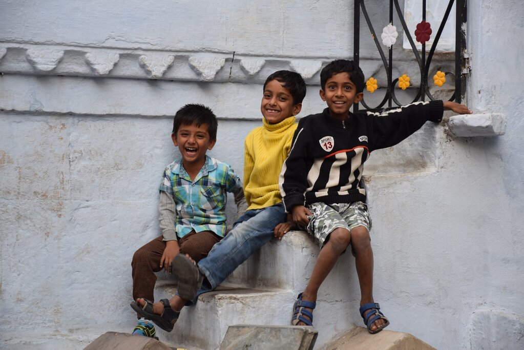 Kids in Udaipur