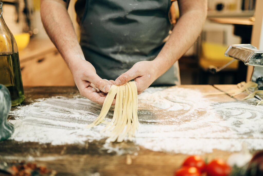 Learn how to make fresh pasta with today's masterclass
