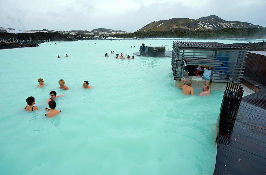 Iceland's gorgeous Blue Lagoon spa