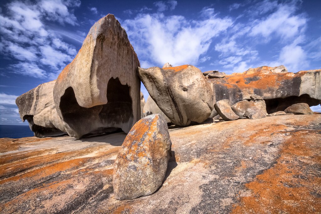 Spend two nights on Kangaroo Island and check out sites like The Remarkables