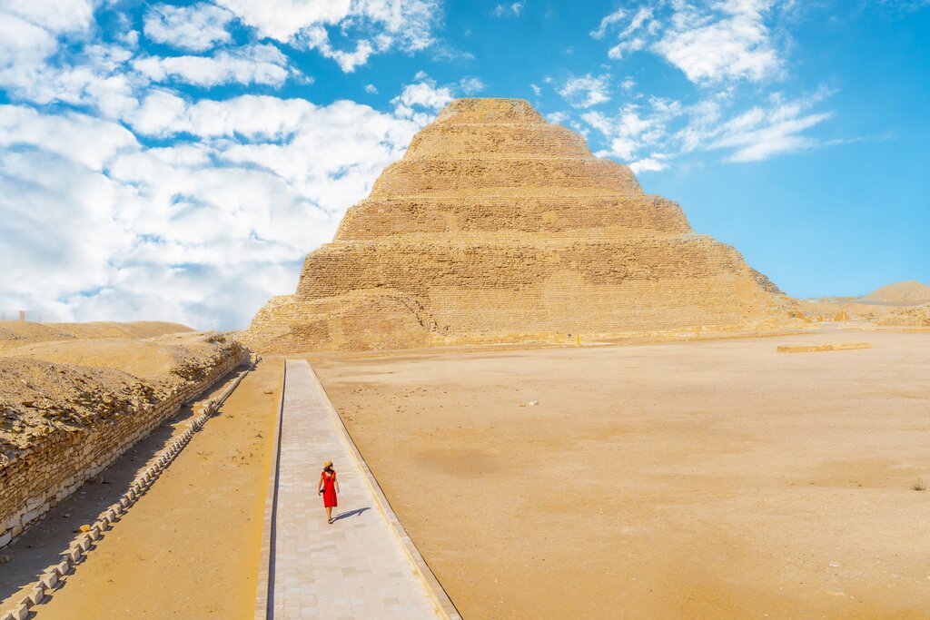 See ancient wonders like the stepped Pyramid of Djoser on this 12-day adventure through Egypt