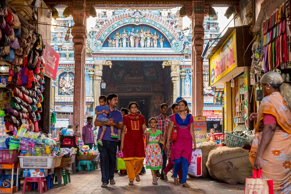 Family in Madurai