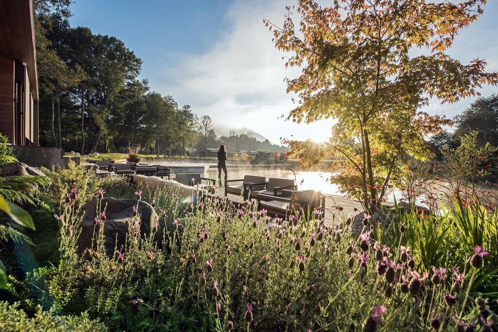 Make your way south from Santiago to Patagonia, stopping for lakeside luxury in Pucón (photo courtesy of andBeyond Vira Vira)