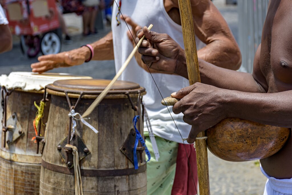Brazilian musicians playing