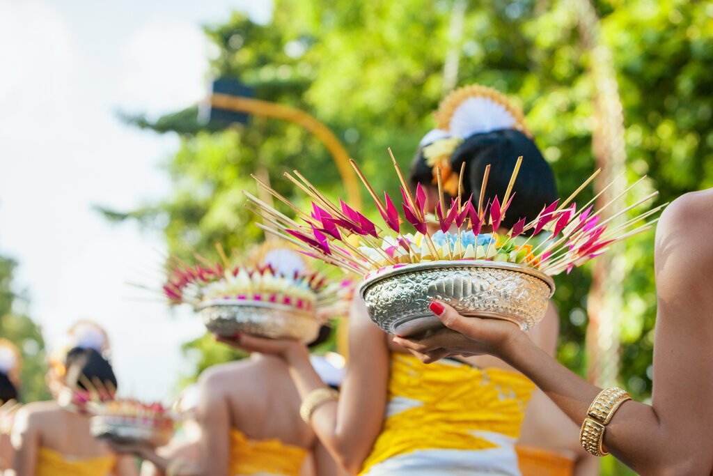 Immerse yourself in the color and beauty on the island of Bali
