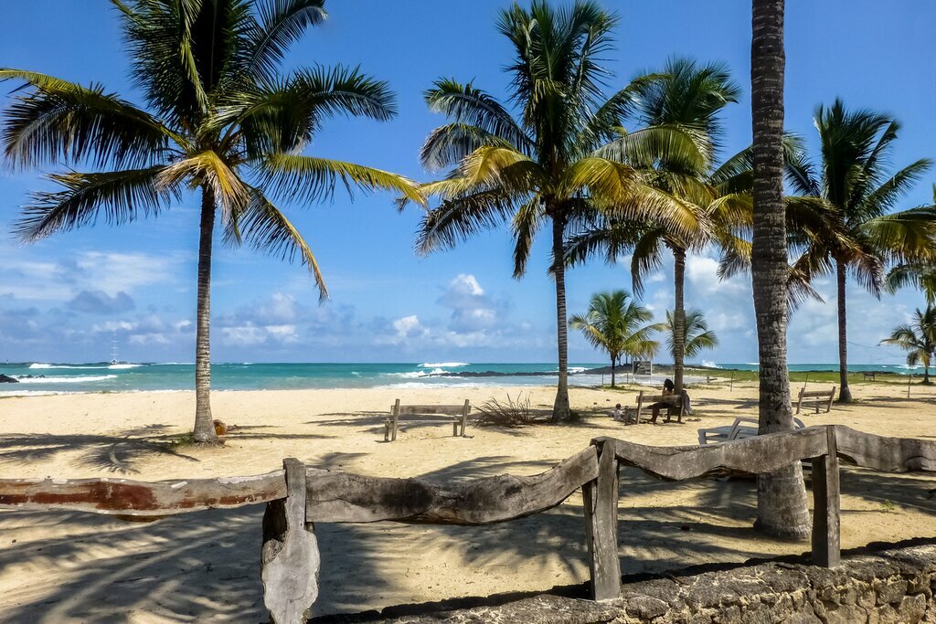 Your trip to the Galápagos includes plenty of beach time